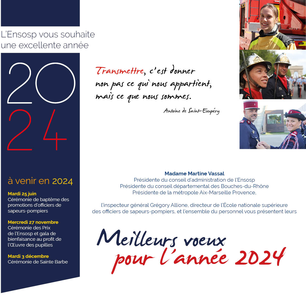 Meilleurs voeux pour l'année 2024